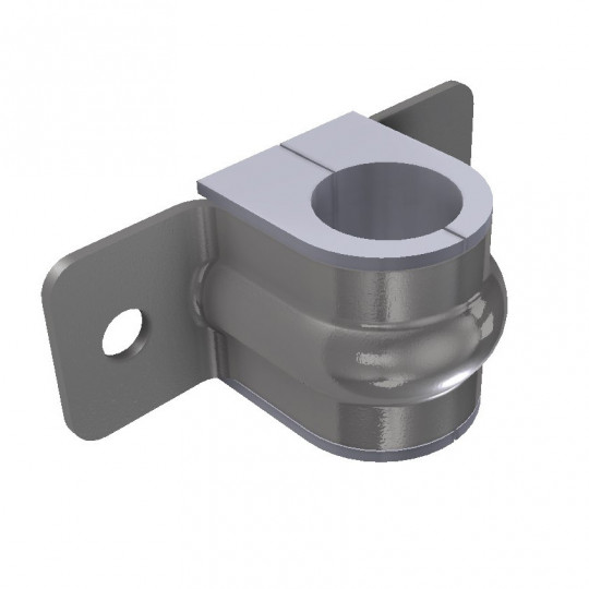 Guide tube complet pour poignée en applique