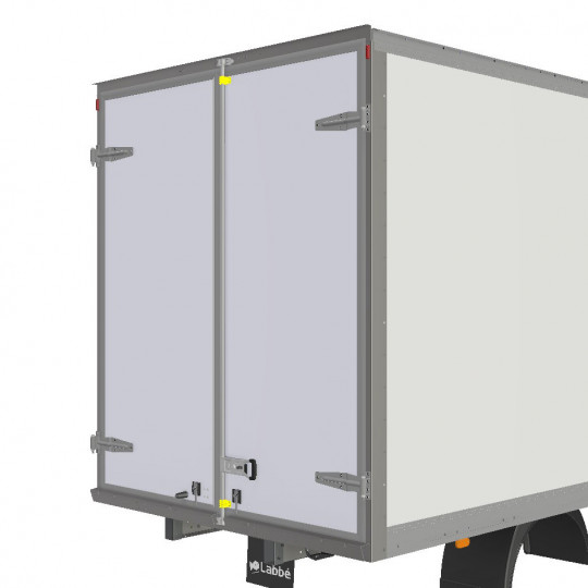 Guide tube complet pour poignée en applique