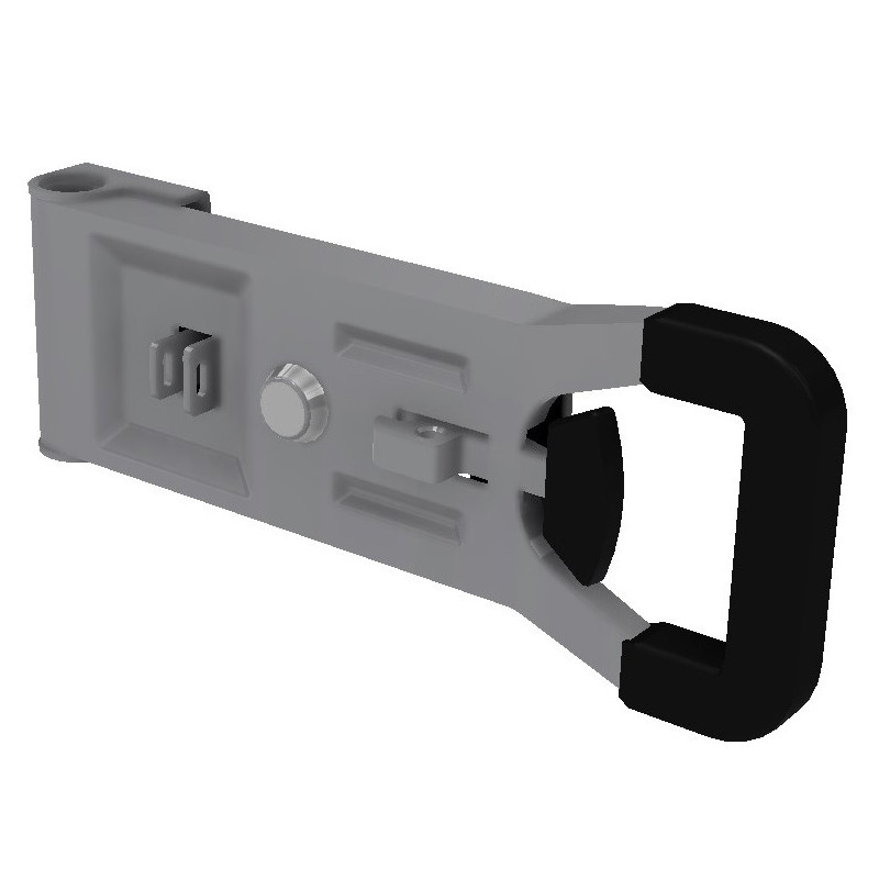 Boitier de crémone à clef