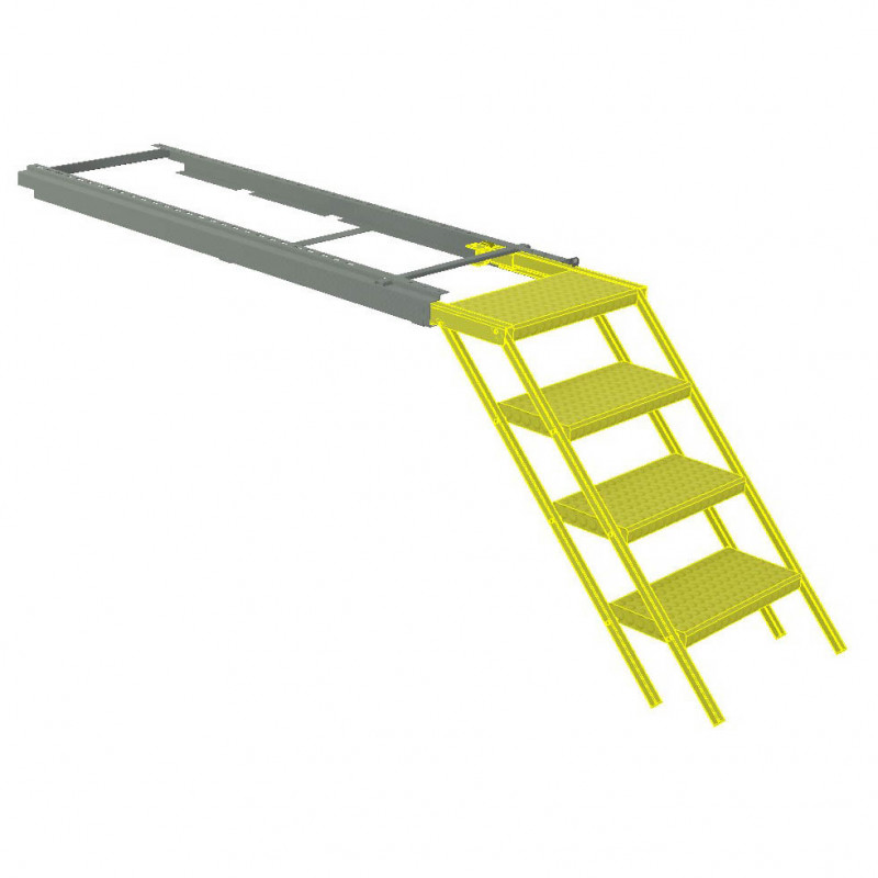 Escabeau coulissant 4 marches