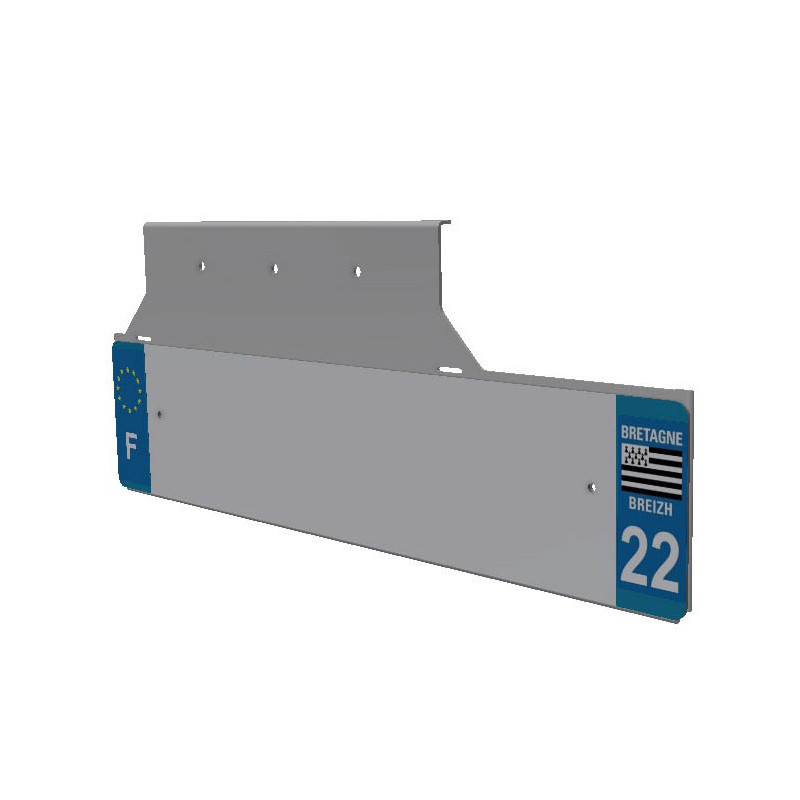 Support plaque immatriculation Mercedes Benz