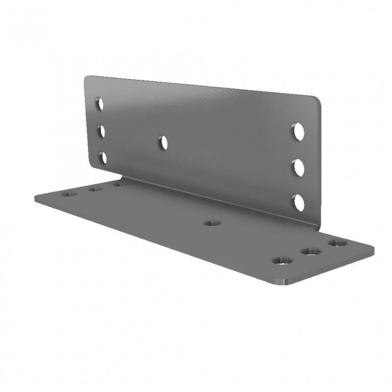 Cornière fixation support feu vertical