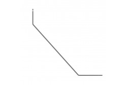 Renfort support plaque immatriculation