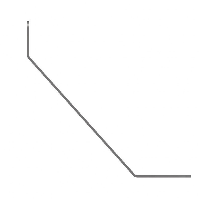 Renfort support plaque immatriculation