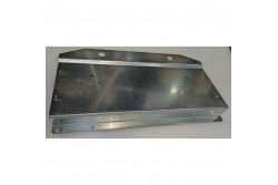 Support plaque immatriculation barre anti encastrement