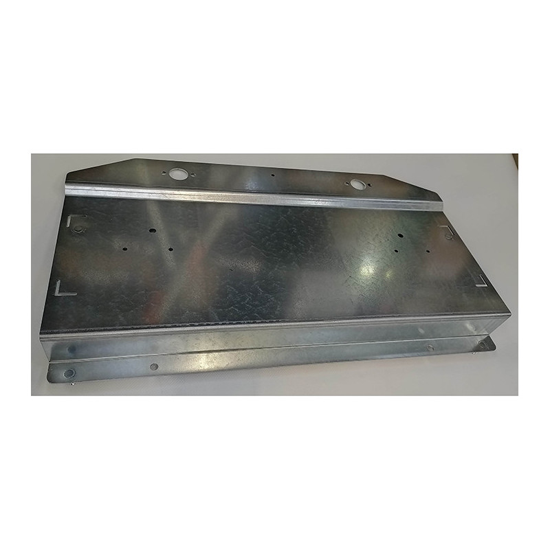 Support plaque immatriculation barre anti encastrement