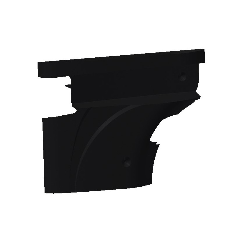 Finition haute arrière droite