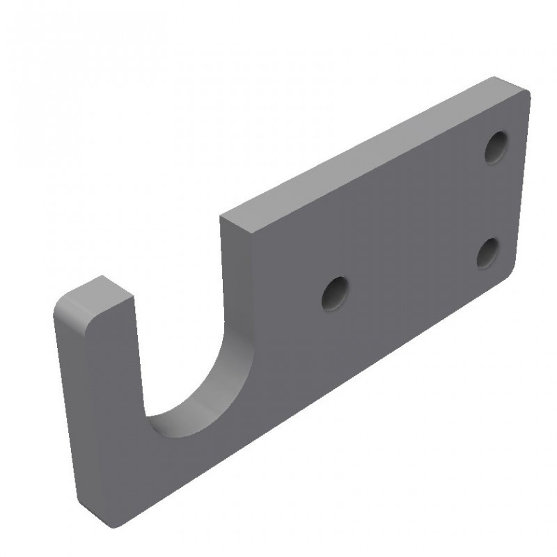 Crochet chaîne de sécurité hayon