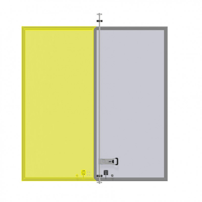 Porte arrière gauche avec joint