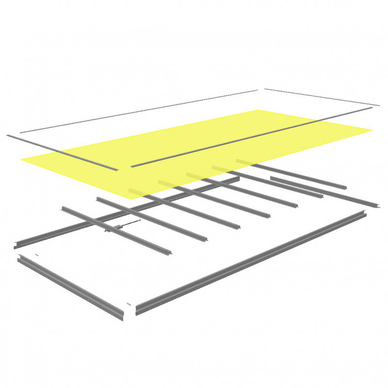 Peau polyester opalescente