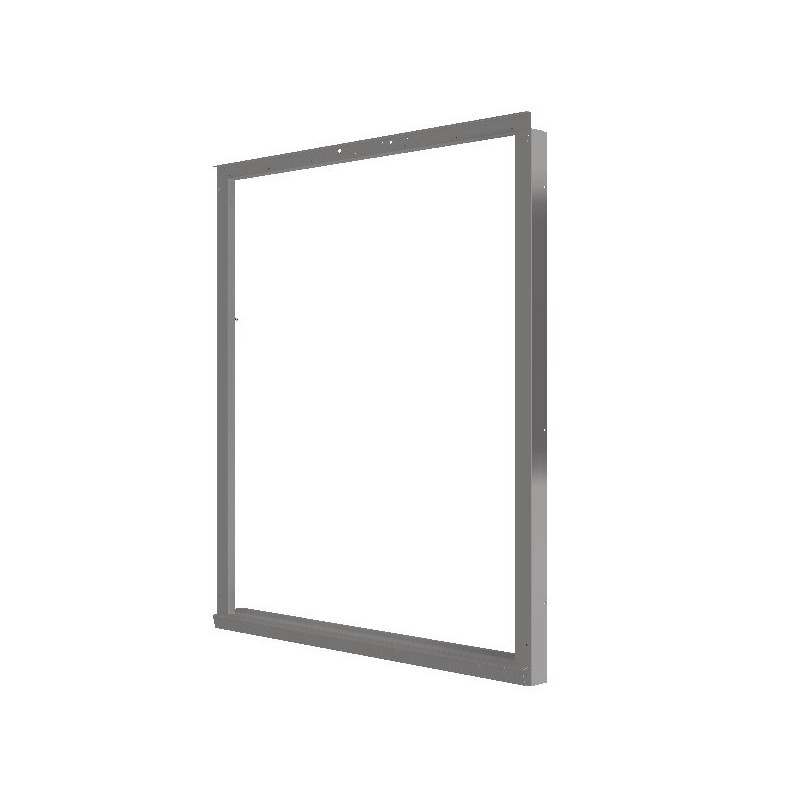 Cadre arrière assemblé pour auvent