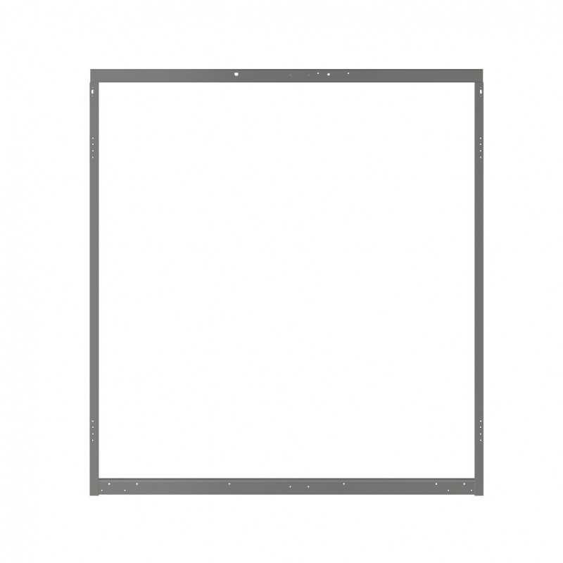 Cadre arrière assemblé pour applique