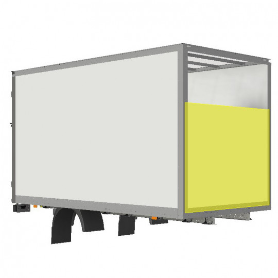 Panneau composite renforcé avancé polyester IVECO Panneau composite renforcé avancé polyester IVECO