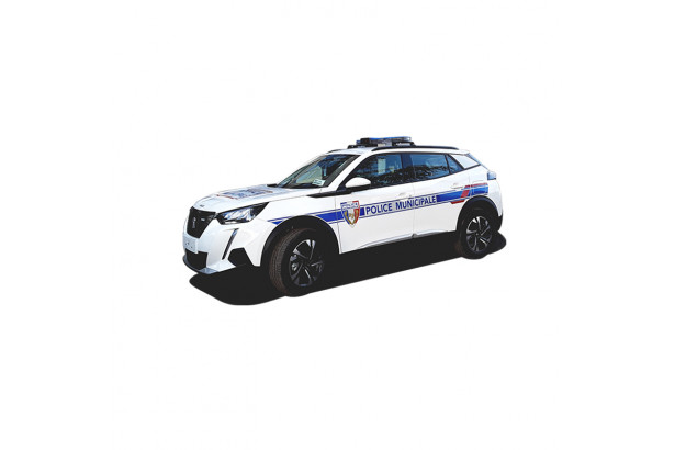 Kit sérigraphie Police Municipale : Commandez sur Techni-Contact - Habillage  véhicule de police municipale
