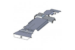 Tôle moteur alu duster