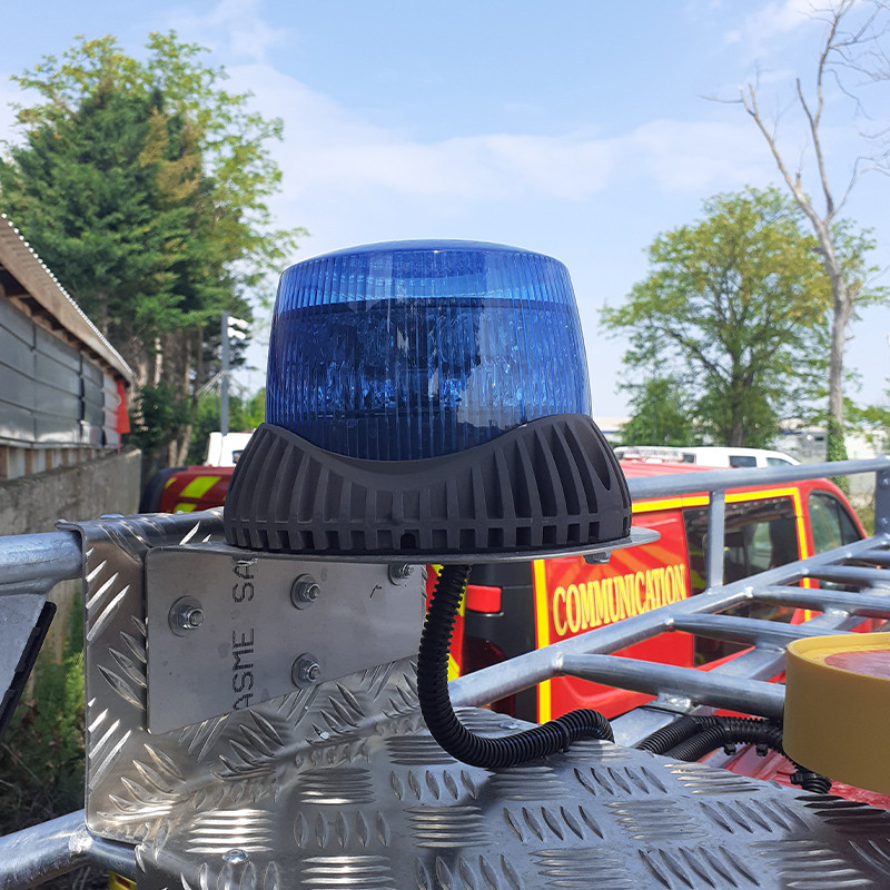 gyrophare bleu