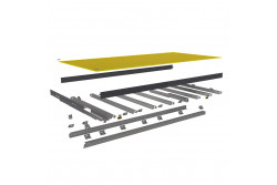 Plancher intérieur caisse cellule Labbé Gruau antidérapant