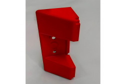 Embout finition ABS rouge