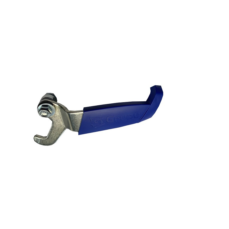 Poignée de benne avant gauche et/ou arrière droit, vue de profil horizontal.