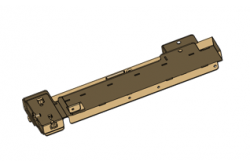 Poteau avant gauche de benne (à partir de 2012)