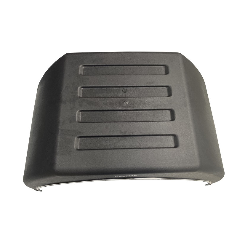 Passage de roue double, vu de haut.