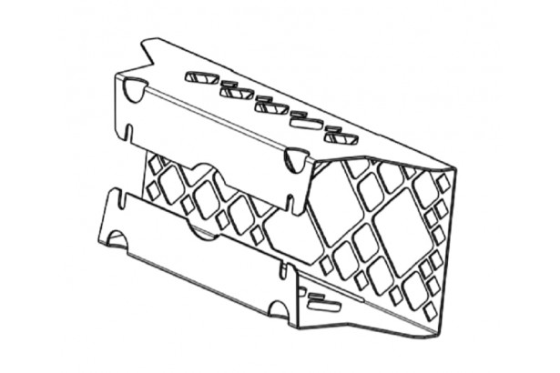 Jeu de protection de feux arrières, schéma.