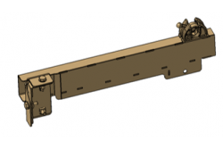 Poteau arrière gauche de benne (à partir de 2012)