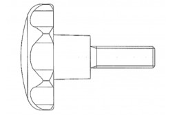 Bouton étoile réhausse benne