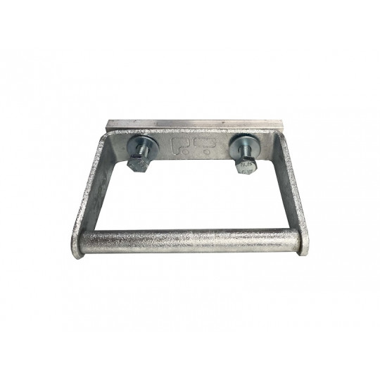 Etrier de benne, vu de biais.