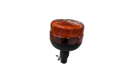 Gyrophare led sur tige, vu de profil.