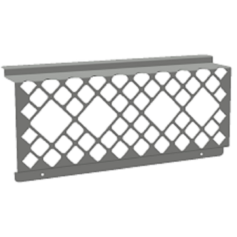 Casquette benne, vue de face.