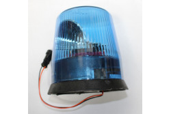 Gyrophare bleu rotatif 12/24V