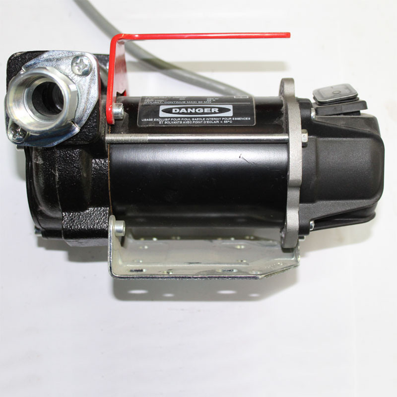 Pompe go, vu de côté.