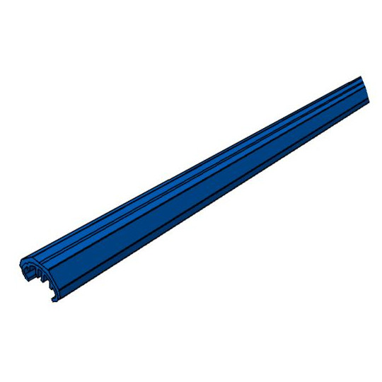 Jonc PVC ridelle arrière benne Kerock 2000 mm, vu en longueur. Jonc PVC ridelle arrière benne Kerock 2000 mm, vu en longueur.