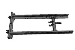 Faux châssis VI 2900X1290 Kerock II, vu de haut.