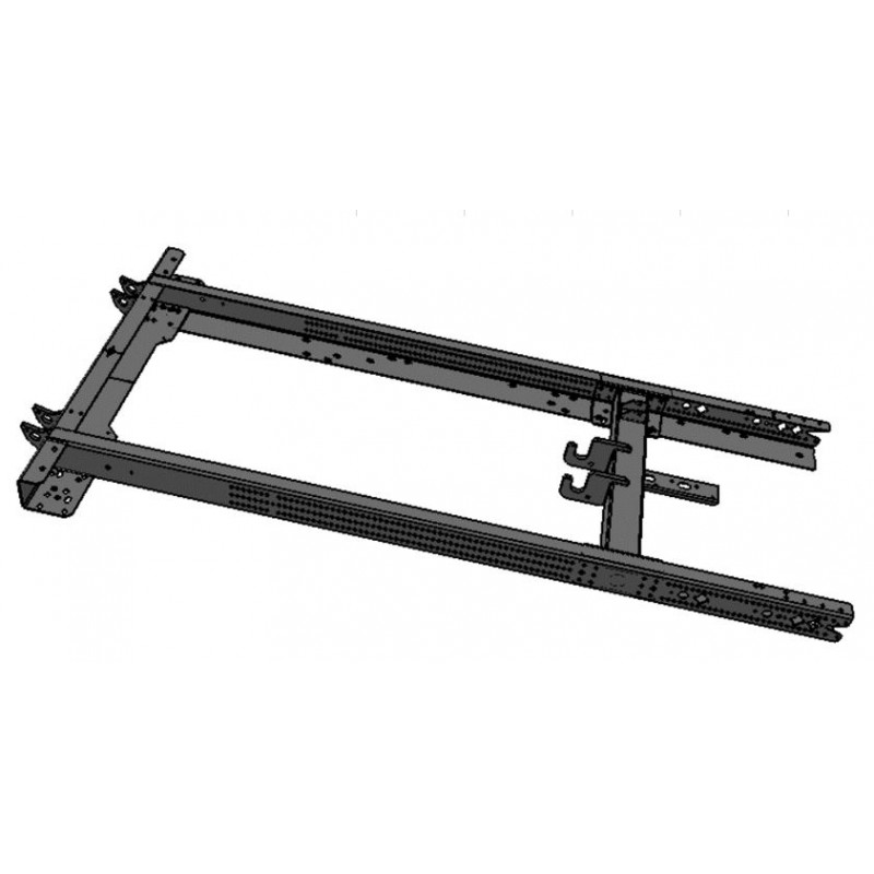 Faux châssis VI 3050X846 Kerock II, vu de haut de biais.