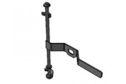 Crémone portes universelles Kerock II, vue de biais.