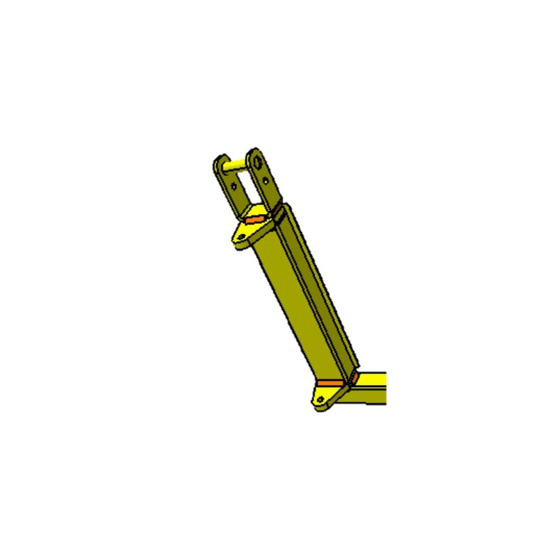 Extrémité cadre assemblé portes universelles Kerock II