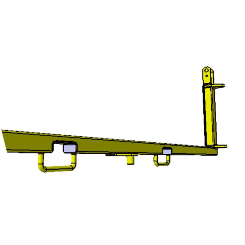 Partie basse cadre assemblé portes universelles Kerock II