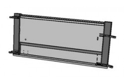 Porte droite assemblée Kerock II, vue de face.