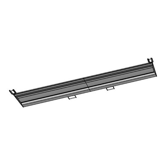Ridelle arrière H350 Kerock II, vue en contrebas.