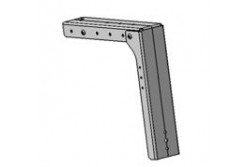 Jeu de 2 supports pare cycliste Kerock II, vu de l'extérieur.