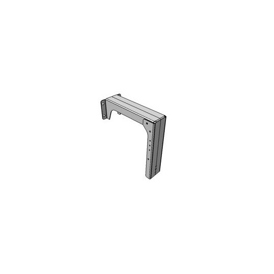 Jeu de 2 supports pare cycliste X290 Kerock II, vu de l'angle extérieur. Jeu de 2 supports pare cycliste X290 Kerock II, vu de l'angle extérieur.
