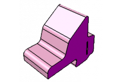 Butée étanchéité latérale gauche