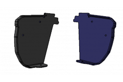 Un jeu de crosses gauche et droite hayon Caddy 5