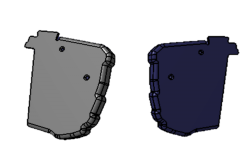 Un jeu de crosses gauche et droite hayon Tourneo