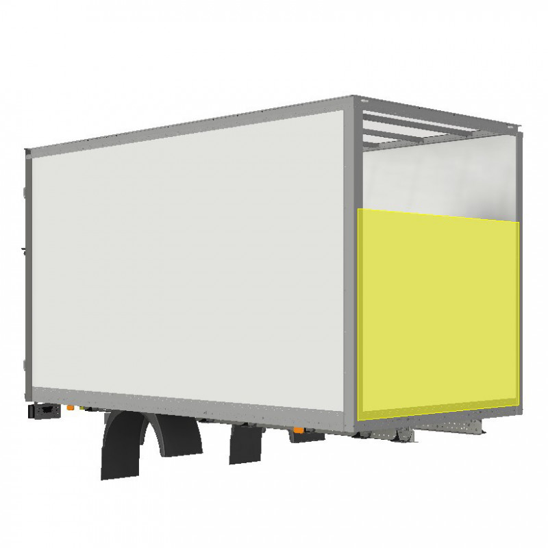 Panneau contreplaqué gelcoat blanc MAN ou Volkswagen