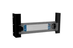 Ensemble support plaque d'immatriculation Ivéco poids lourds