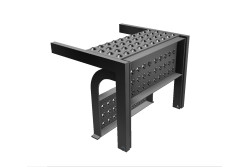 Escabeau 3 marches basculant