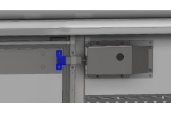 Gache de verrouillage de porte latérale